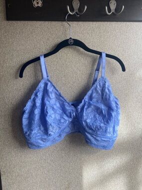 Torrid lace bralette size 3 blue